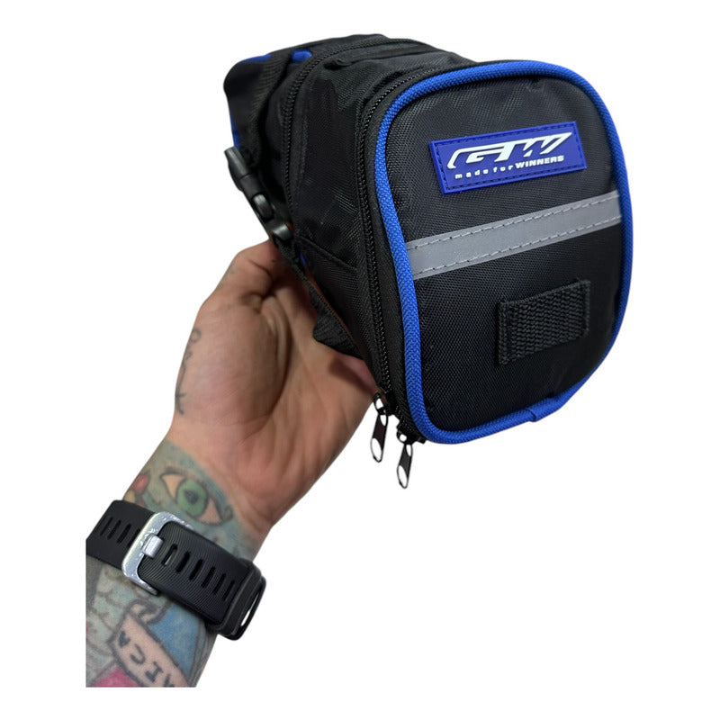 Bolso Herramienta Bicicleta + Kit Herramientas Gw Original