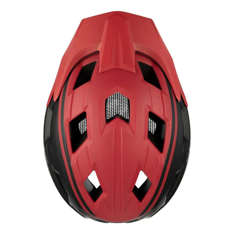 Casco Ciclismo Bmx Full Face Gw Removible X1 Negro Rojo S