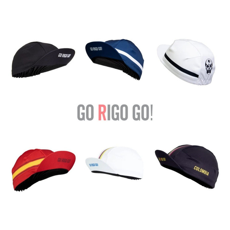 Cap Gorra Ciclismo Go Rigo Go Original Bicicletas Ruta Mtb