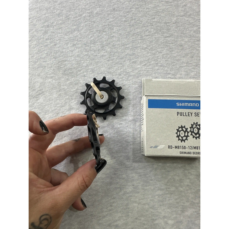 Rodaja Roldana Shimano Deore M8150 12 M8100 Negro