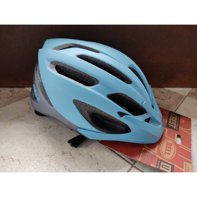 Casco Bell Crest Original Bicicletas De Ruta Mtb + Luz