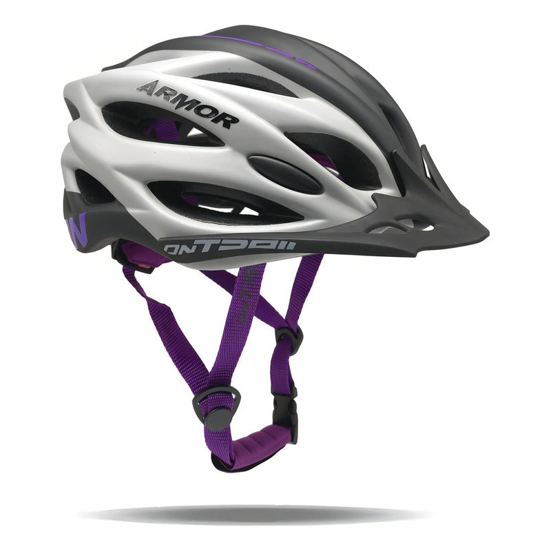 Casco De Ciclismo On Trail Armor Púrpura M