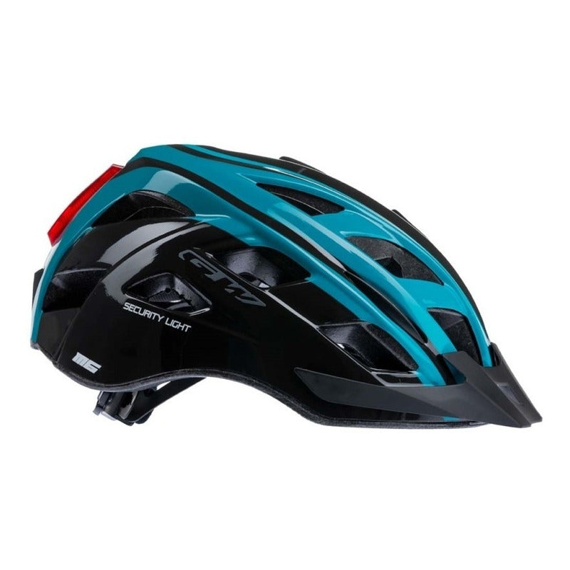 Casco Bicicleta Gw Mtb Original M6 Luz Integrada