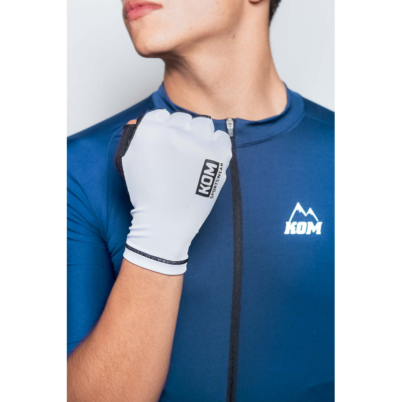 Guantes Ciclismo Dedo Corto Kom Original