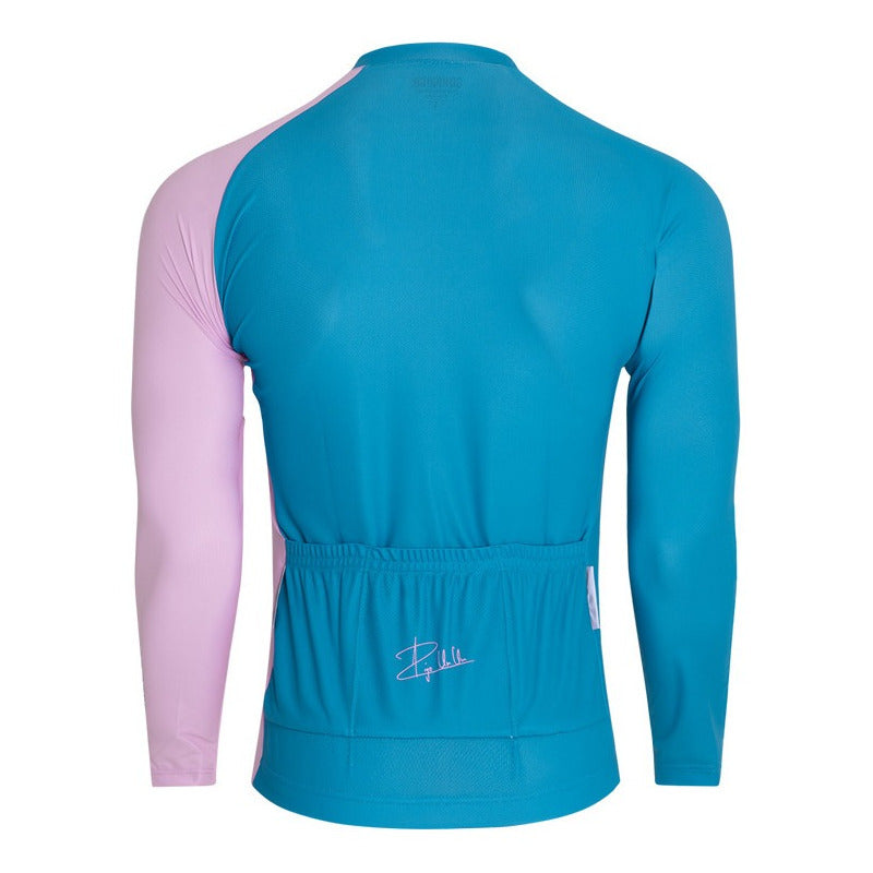 Jersey Ciclismo Manga Larga Go Rigo Go Original Km 50