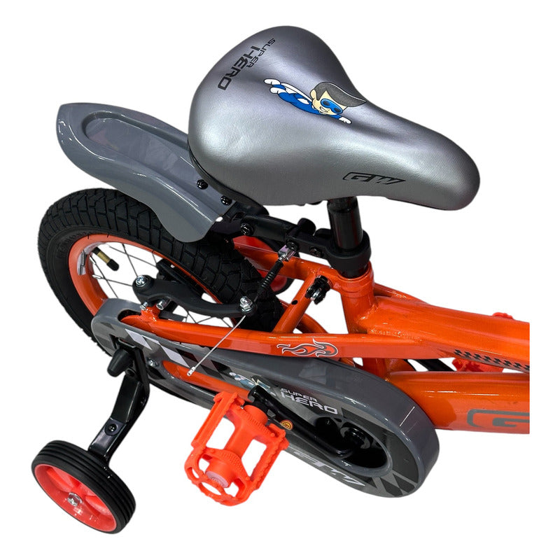 Bicicleta Infantil Gw Super Hero Niño Rin 12