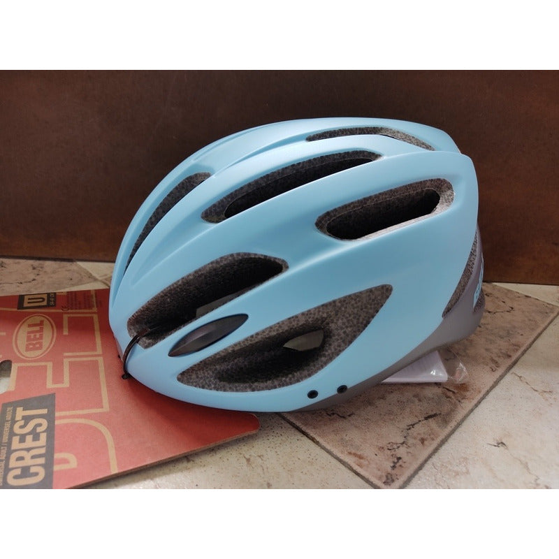Casco Bell Crest Original Bicicletas De Ruta Mtb + Luz