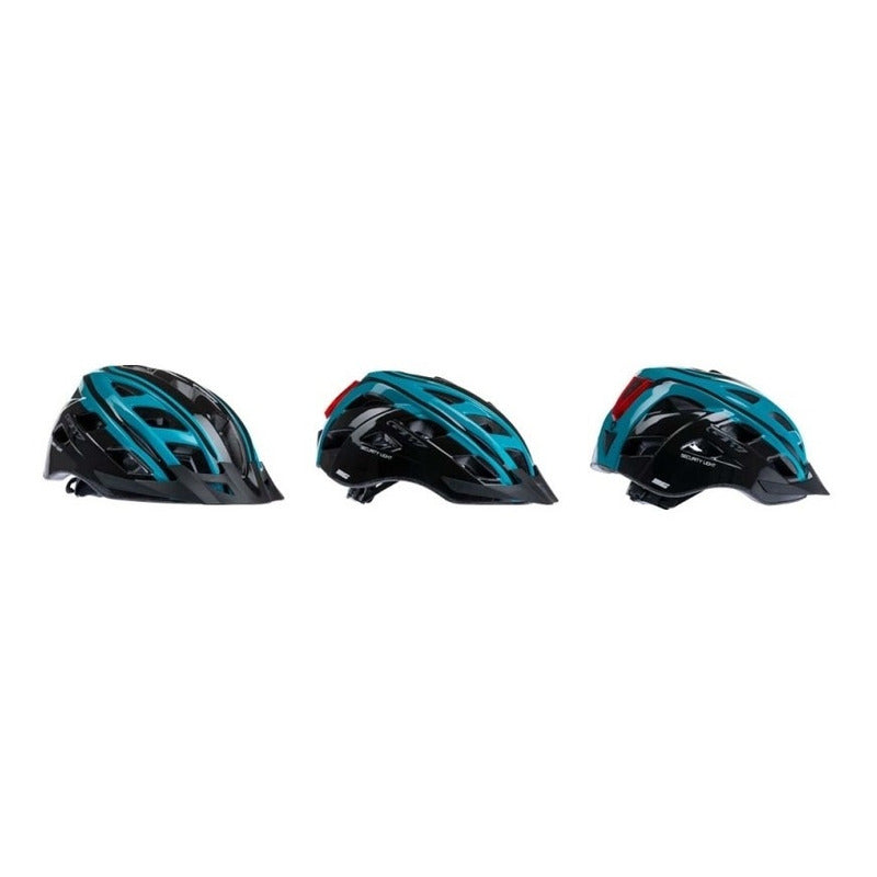 Casco Bicicleta Gw Mtb Original M6 Luz Integrada