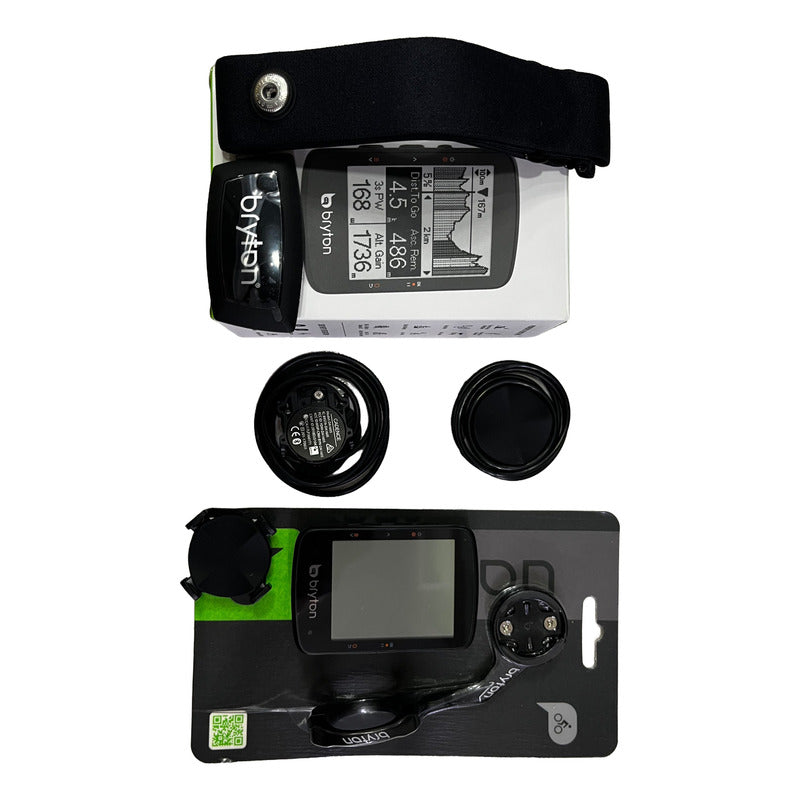 Ciclocomputador Bryton Rider 460d+ Sensores Kit
