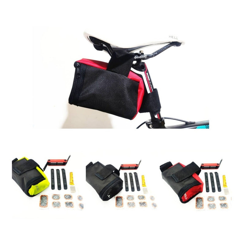 Porta Herramientas Maletin + Herramientas Bicicletas