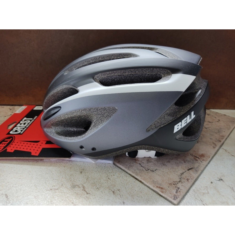 Casco Bell Crest Original Bicicletas De Ruta Mtb + Luz