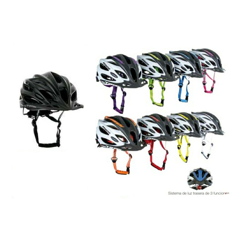 Casco Ciclismo Impact On Trail Bicicleta Luz Integrada