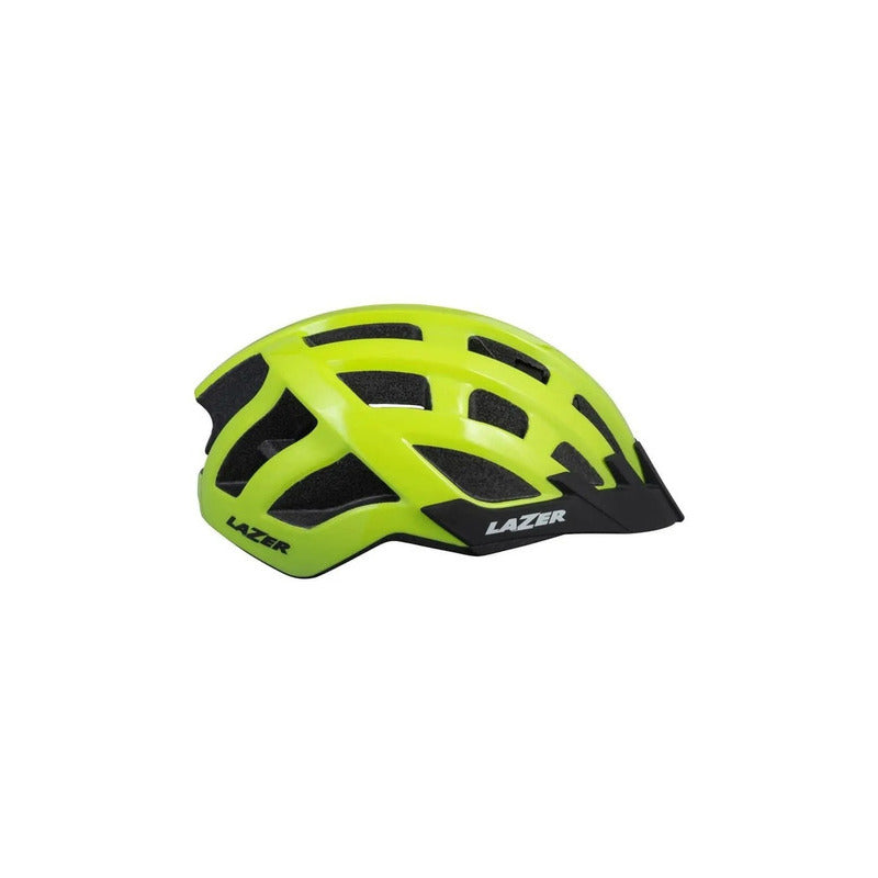 Casco Lazer Compact Shimano, Color Amarillo, Talla Única, Onu
