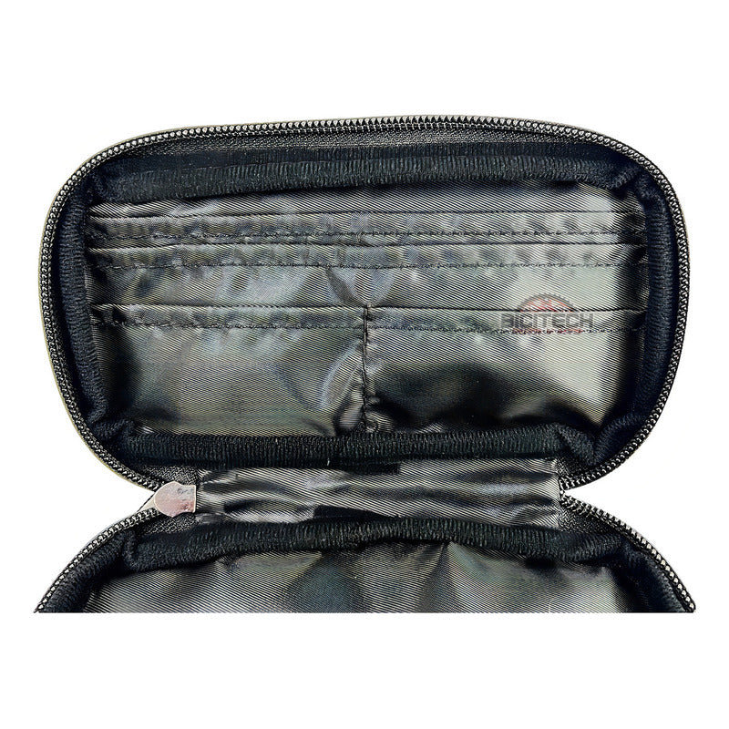Estuche Portacelular Gw Forever Billetera Ruta/ Mtb Color Gris Oscuro