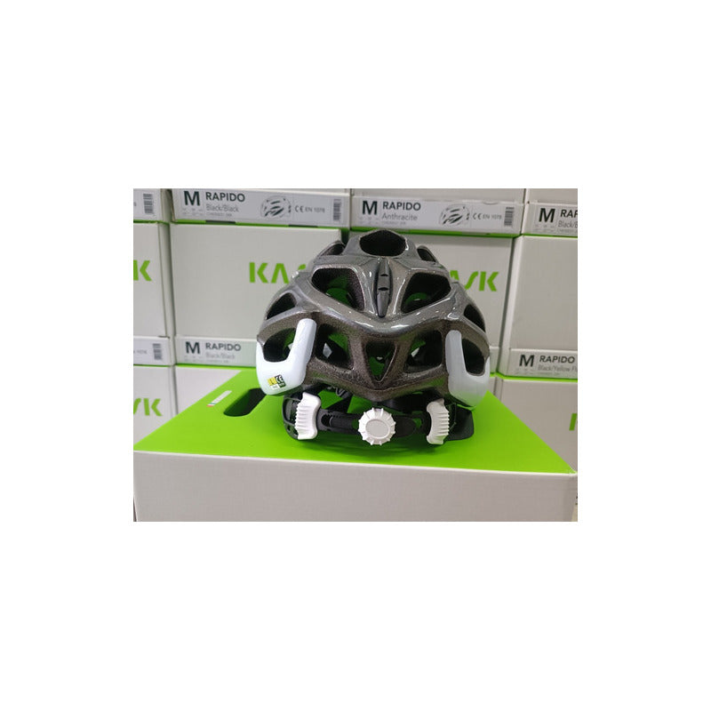Casco De Ciclismo Kask Rapido Gris-plata L