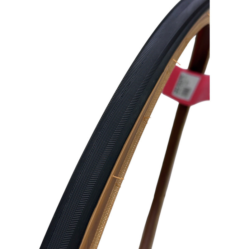 Llanta Bicicleta Ruta Chaoyang Mini Shark Cara Café 700x28 Negro-cara Cafe