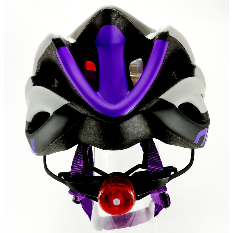 Casco Ciclismo Impact On Trail Bicicleta Luz Integrada