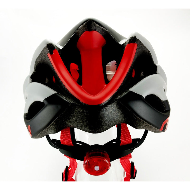Casco Ciclismo Impact On Trail Bicicleta Luz Integrada
