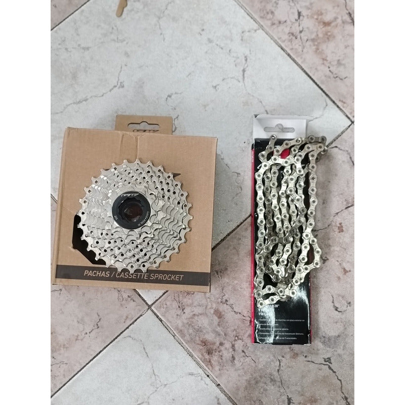 Combo Pacha Cadenilla 9v Gw Bicicletas Ruta