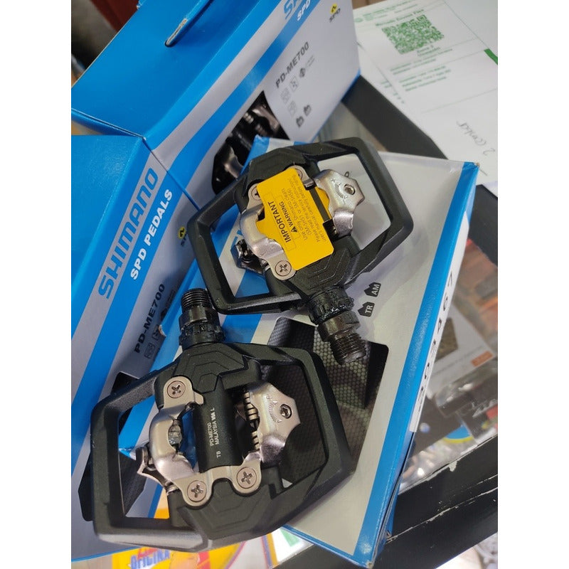 Pedales Montaña Mtb Shimano Doble Propósito Pd-me700