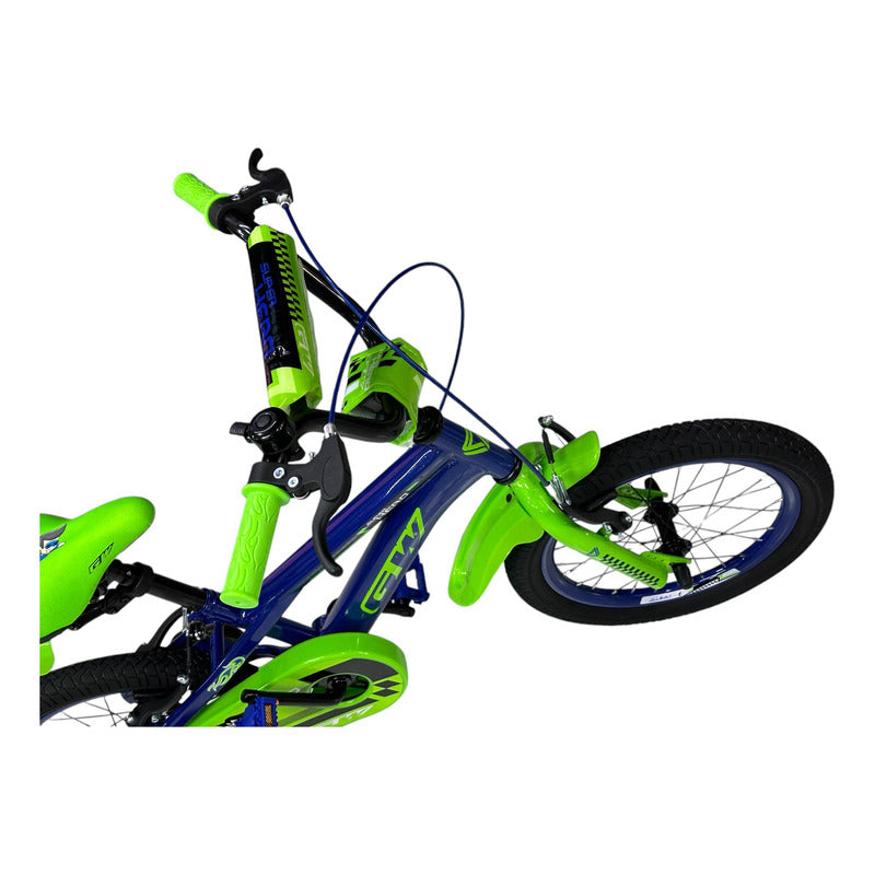 Bicicleta Infantil Gw Super Hero Niño Rin 16
