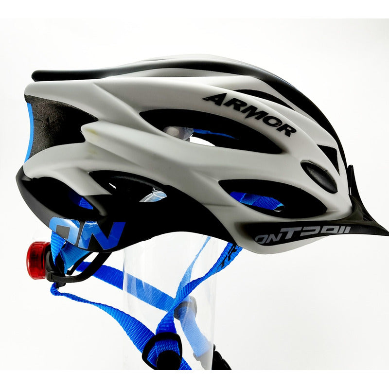 Casco Ciclismo Impact On Trail Bicicleta Luz Integrada