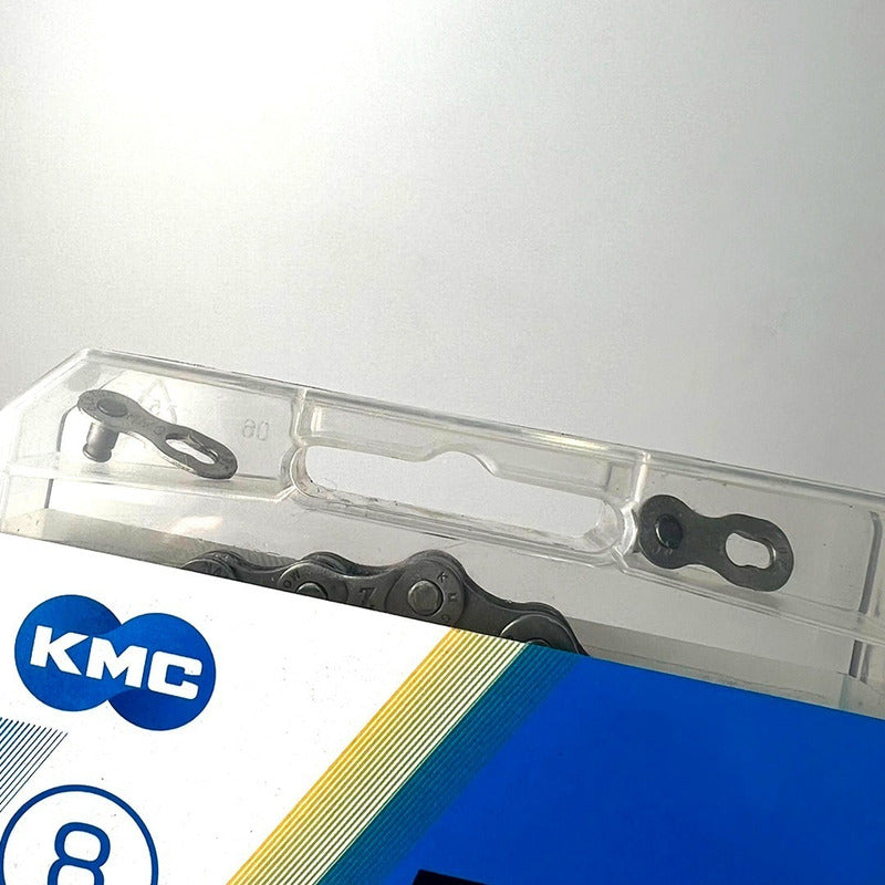 Cadena Kmc Z8.3 Bicicleta 8 Velocidades 116 Links Con Conector Missinglink