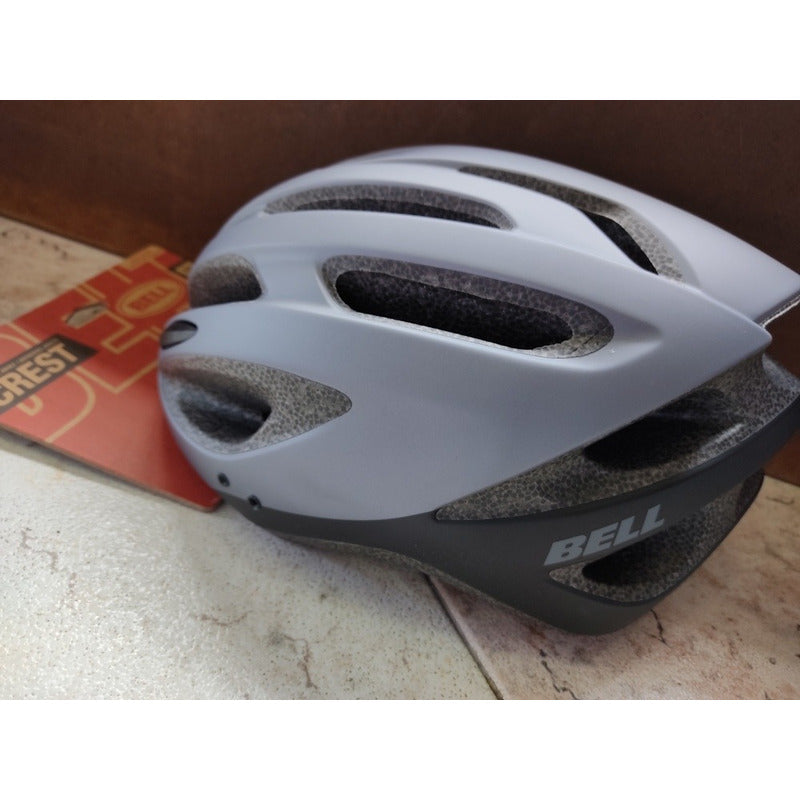 Casco Bell Crest Original Bicicletas De Ruta Mtb + Luz