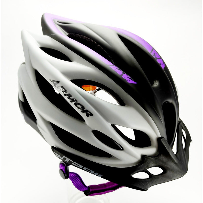 Casco Ciclismo Impact On Trail Bicicleta Luz Integrada