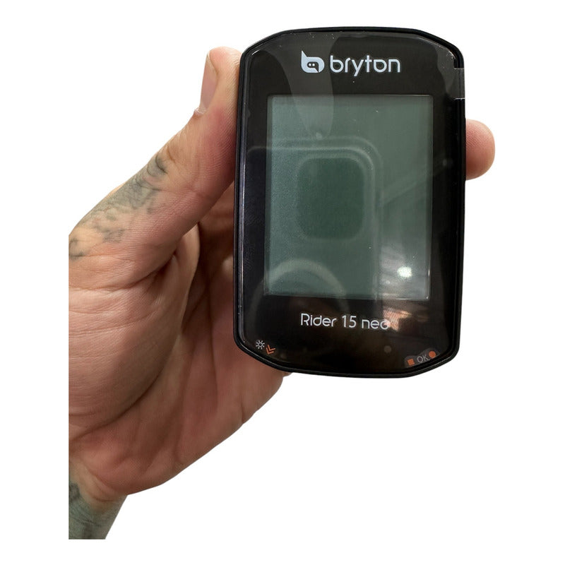 Ciclocomputador Bryton Rider 15 Neo + Soporte + Sensor