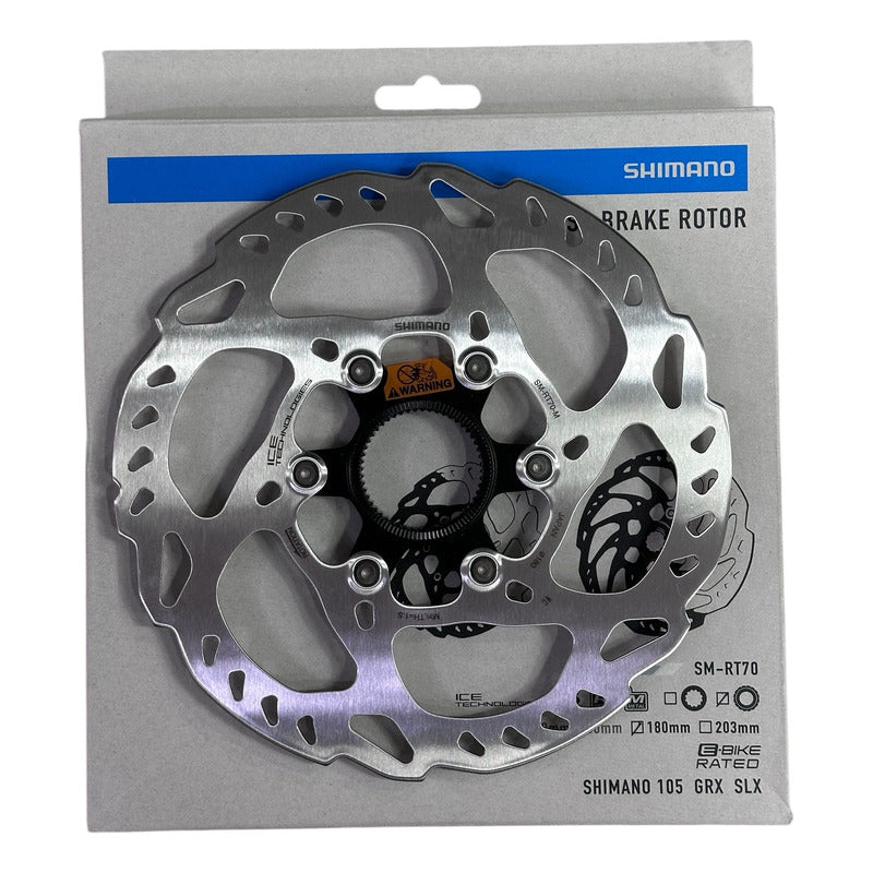 Disco Rotor Bicicleta Shimano Sm-rt70 180mm