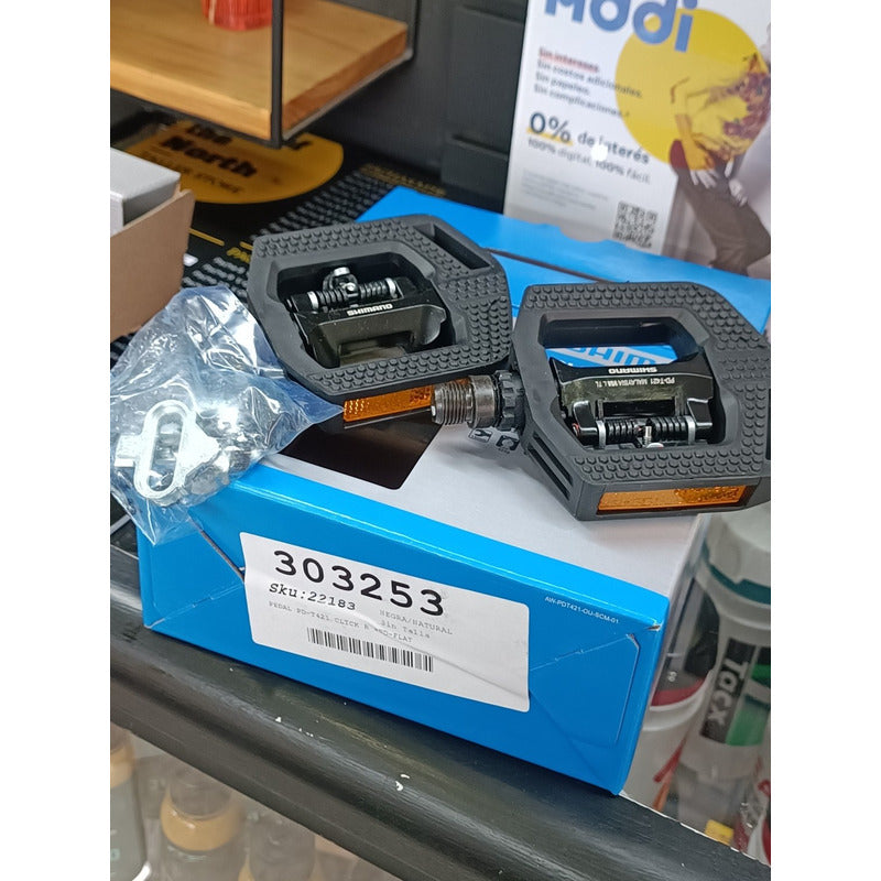 Pedales Bicicleta Shimano Doble Proposito Original Click