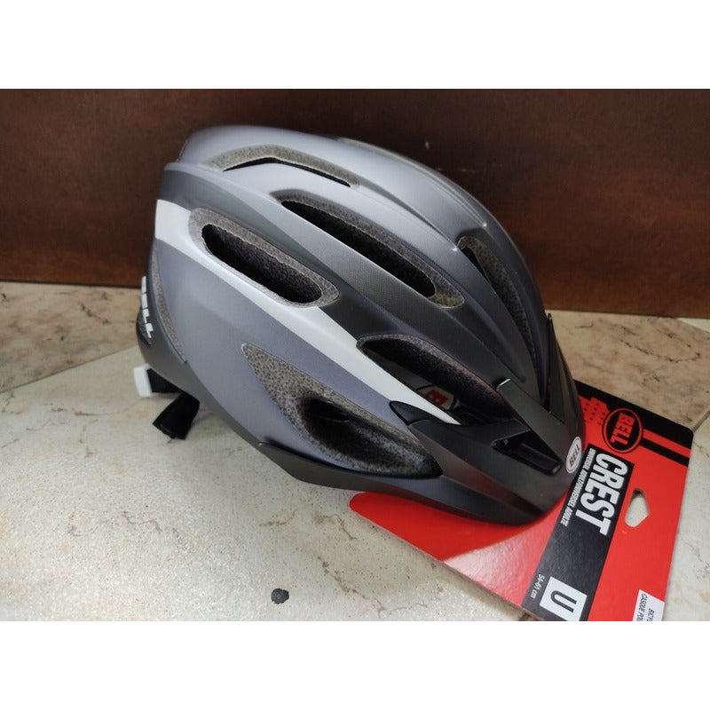 Casco Bell Crest Original Bicicletas De Ruta Mtb + Luz