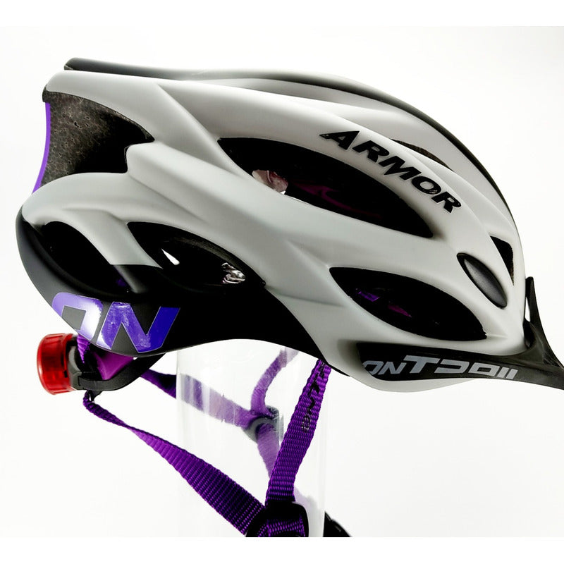Casco Ciclismo Impact On Trail Bicicleta Luz Integrada