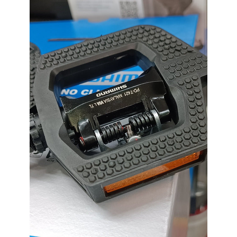 Pedales Bicicleta Shimano Doble Proposito Original Click