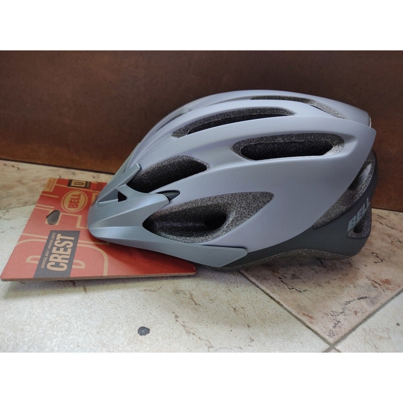 Casco Bell Crest Original Bicicletas De Ruta Mtb + Luz
