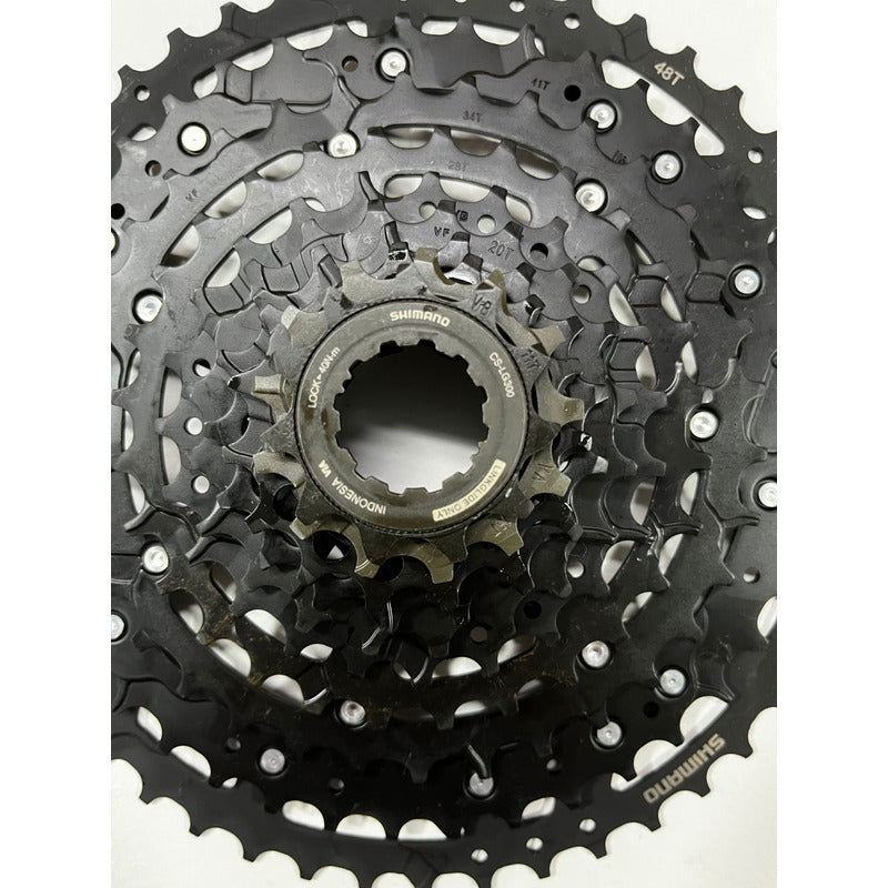 Cassette Pacha Shimano + Cadenilla Shimano Cues 11-48 10v