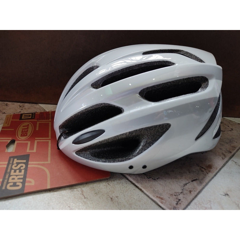 Casco Bell Crest Original Bicicletas De Ruta Mtb + Luz