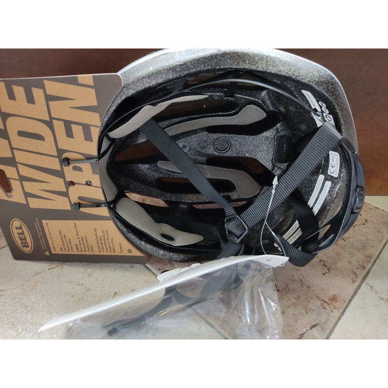 Casco Bell Crest Original Bicicletas De Ruta Mtb + Luz