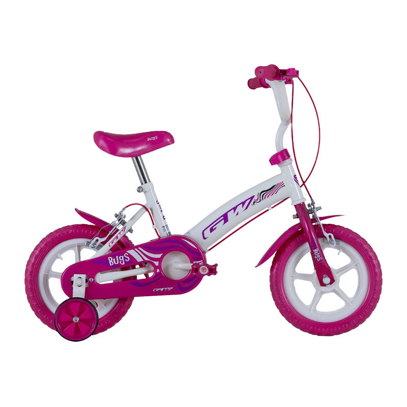 Bicicleta Rin 12 Gw Bugs Niño Niña Ruedas Auxiliares