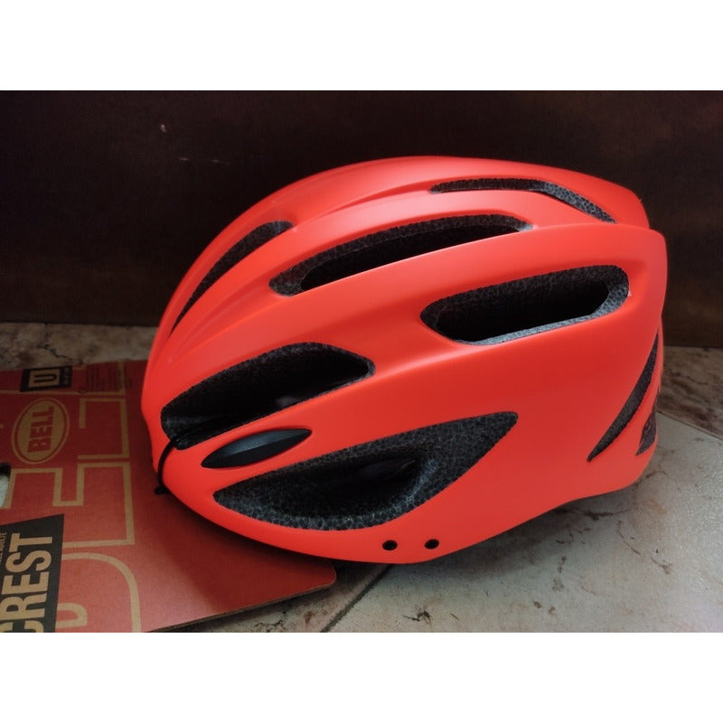 Casco Bell Crest Original Bicicletas De Ruta Mtb + Luz