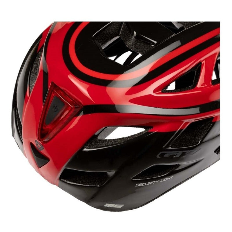 Casco Bicicleta Gw Mtb Original M6 Luz Integrada