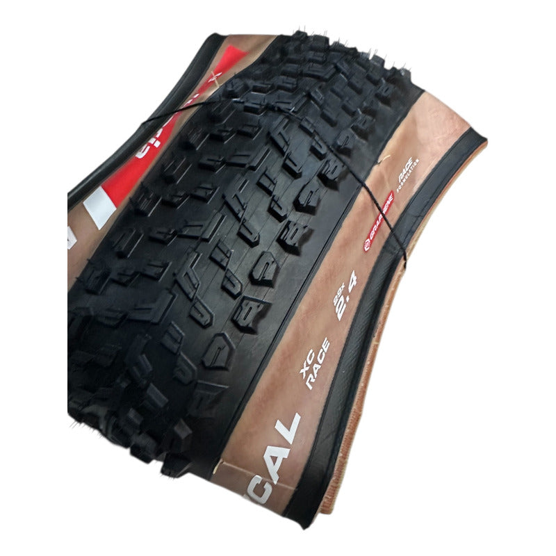 Llanta Bicicleta Mtb Vittoria Mezcal 29 X2.4 Cara Cafe Negó-cara Café