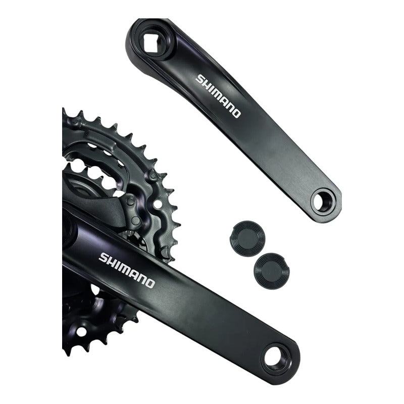 Plato Shimano Fc-ty301 48x38x28t 6-7-8v Negro