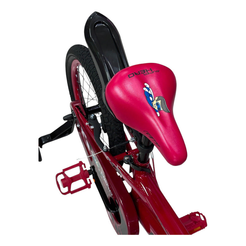 Bicicleta Infantil Gw Super Hero Niño Rin 16