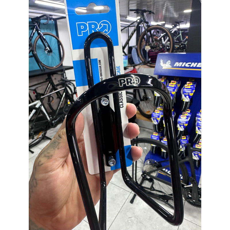 Porta Caramañola Pro Original Aluminio Bicicleta Ruta Mtb