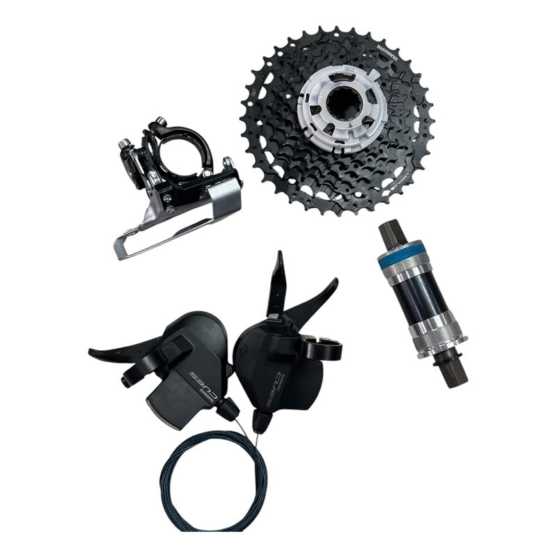 Grupo Bicicleta Shimano Cues 2x9 Biplato Hidráulico
