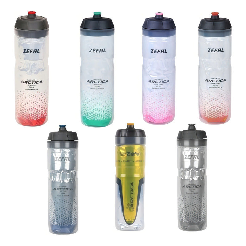 Botella Térmica Caramanhola Zefal Arctica Sin Bpa De 750 Ml, Color Verde