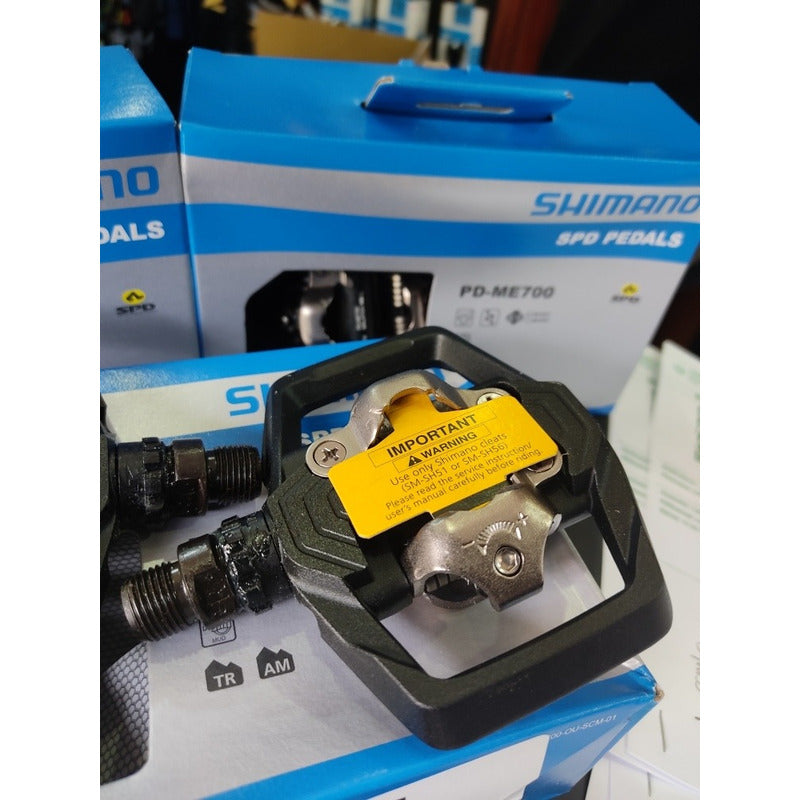 Pedales Montaña Mtb Shimano Doble Propósito Pd-me700
