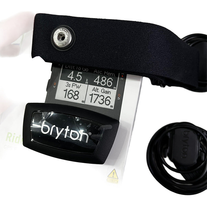 Ciclocomputador Bryton Rider 460d+ Sensores Kit